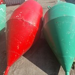 2x Maritieme boei